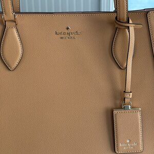 NWT Kate Spade New York Large "Poppy" Leather Tote Bag Handbag $399